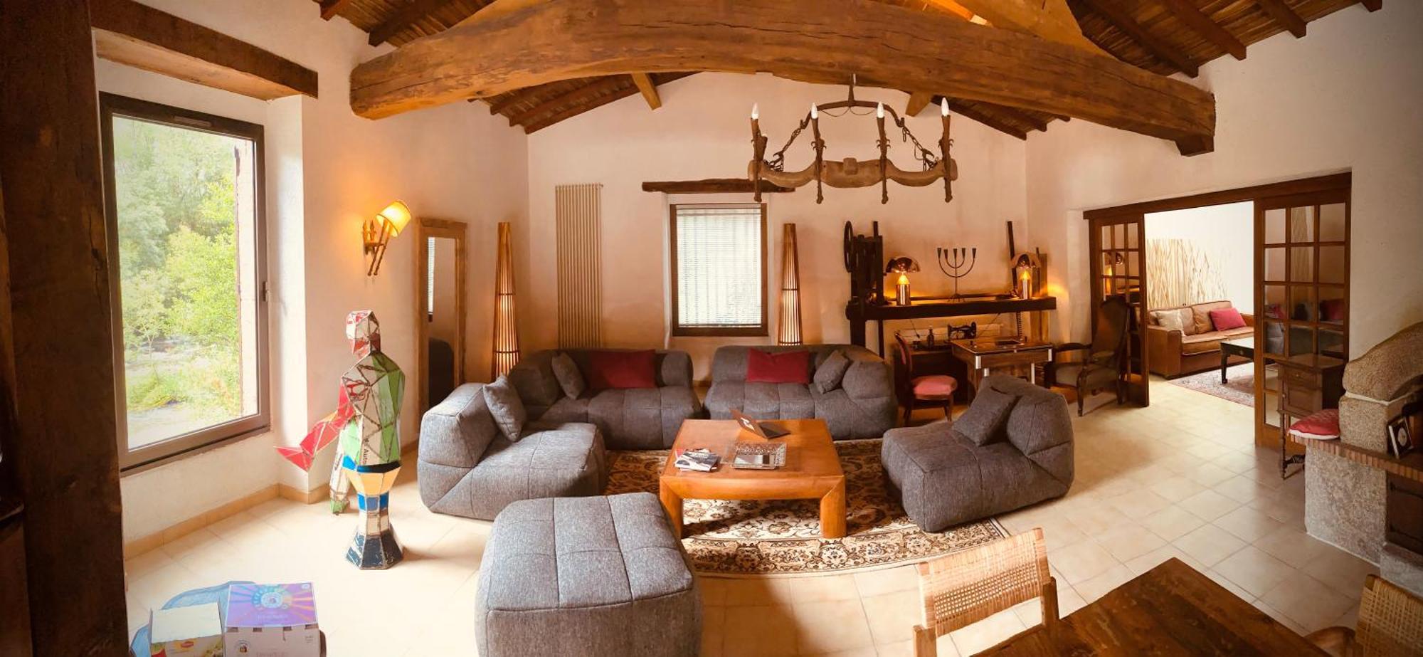 Bed and Breakfast Le Moulin Du Guy, Proche Du Puy Dufou à Chanverrie Extérieur photo