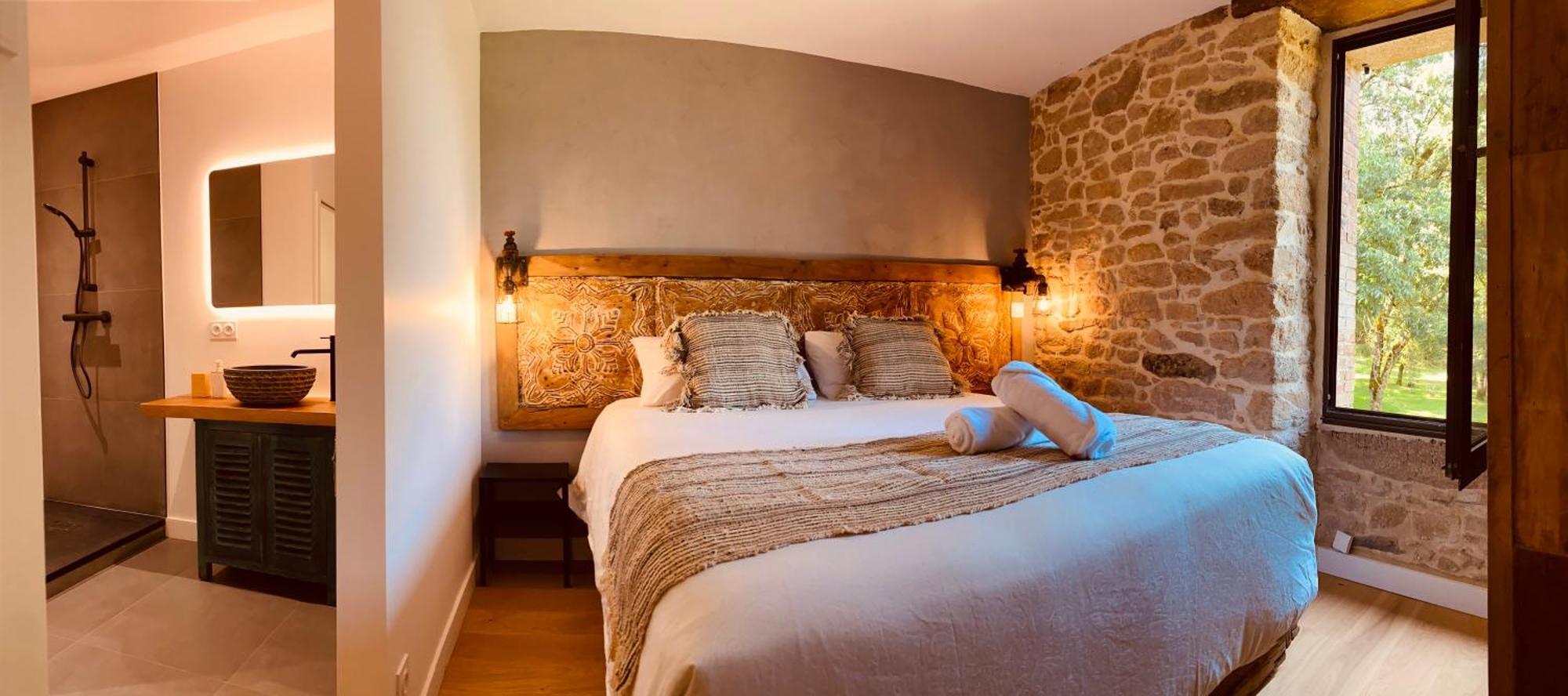 Bed and Breakfast Le Moulin Du Guy, Proche Du Puy Dufou à Chanverrie Extérieur photo